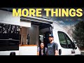 MORE UPGRADES! and an update | Van Life