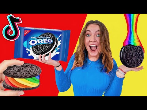 ПРОВЕРЯЮ ВИРУСНЫЕ TikTok ЛАЙФХАКИ с OREO! Что если питаться 24 часа ПЕЧЕНЬЕМ ?