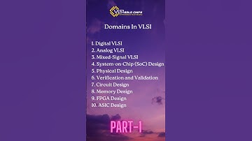 Domains  In VLSI  PART - 1