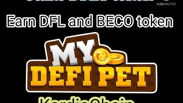 How to Stake MyDeFiPet DPET token and earn rewards via Defily and BecoSwap in KARDIA