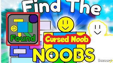 ‼️CURSED NOOB‼️ How to find Mutated noob in Roblox find the noobs Game #findthenoob #gamezoneplus .
