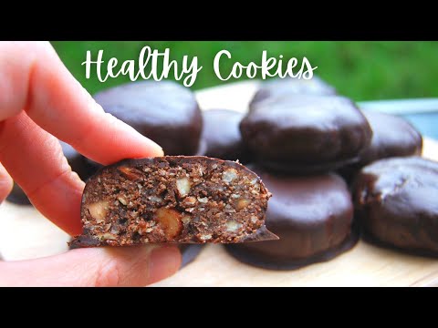Vegan Cookies Recipe | Healthy Chocolate Biscuits