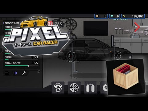 Настройка nissan gtr в pixel car racer