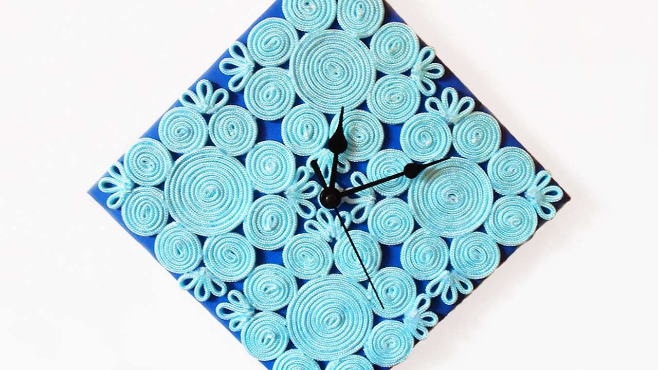 How To Make An Elegant Paracord Wall Clock DIY Home Tutorial