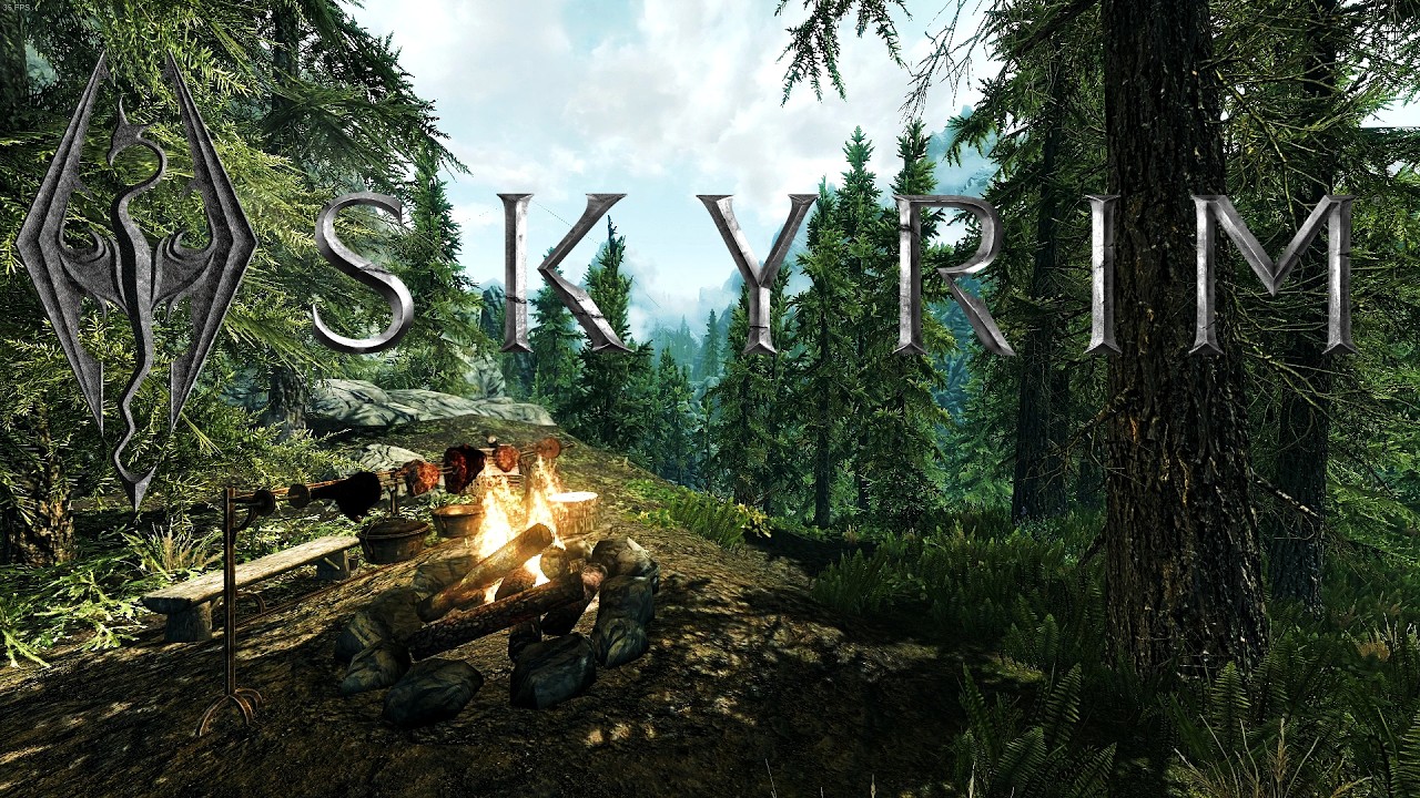 Skyrim | Forests | Relaxing Music & Ambience