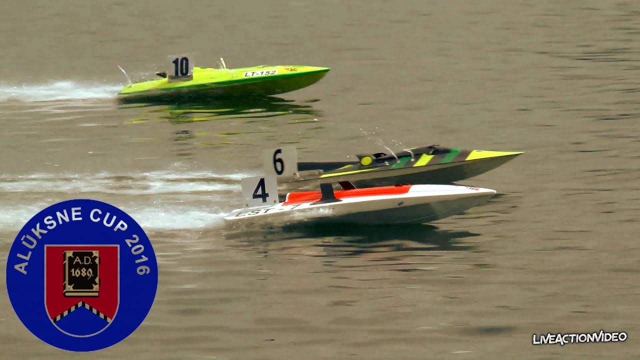 RC Boat racing. Alūksne Cup 2016 - YouTube