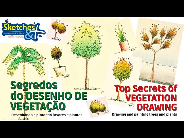 Desenho de Vegetação em Arquitetura e Urbanismo