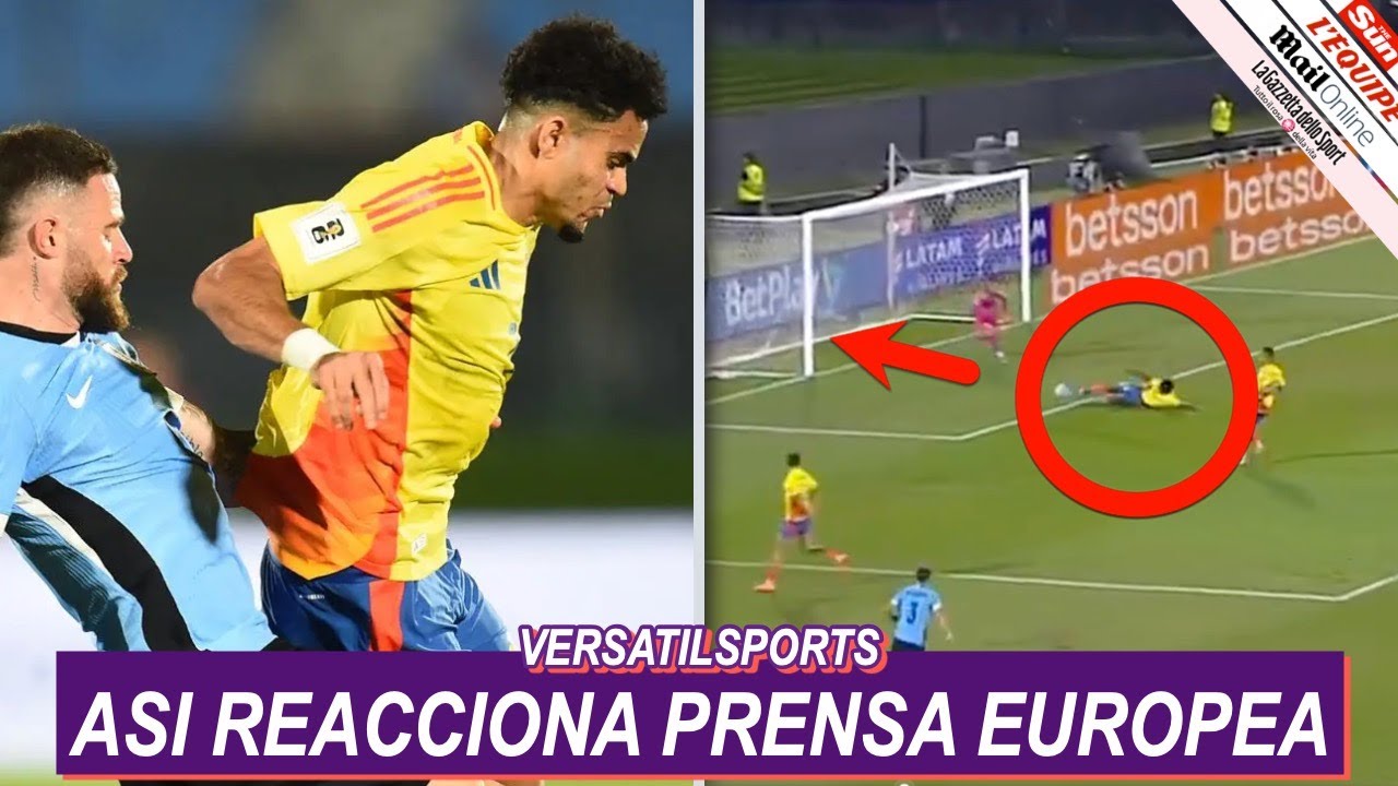 ASI REACCIONA PRENSA EUROPEA a DERROTA de COLOMBIA vs URUGUAY ...
