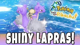 Best Way To Find Shiny Lapras In Pokemon Let S Go Pikachu Eevee Youtube