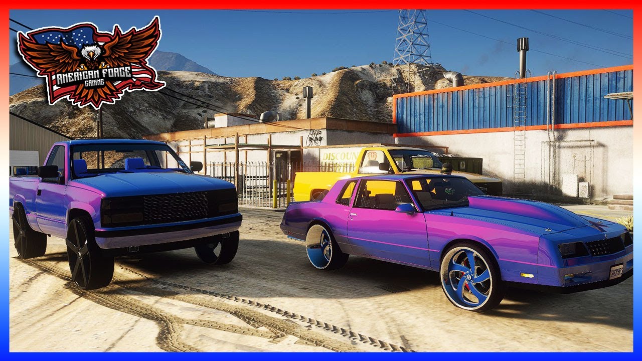 GTA 5 RP - I BOUGHT A CHEVY OBS ON 26'S! -  AFG