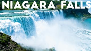 Niagara : It is a waterfall between Canada and America