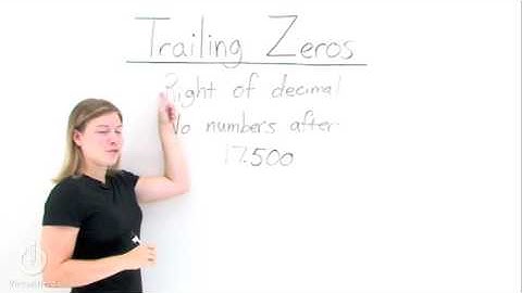 What are Trailing Zeros?