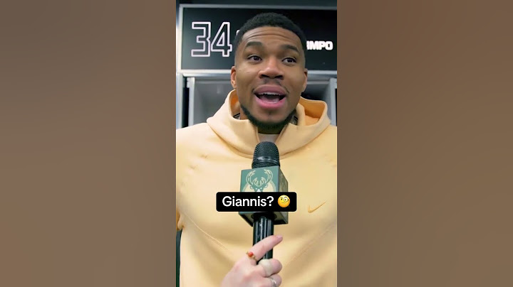 Giannis on Luka’s move to the Lakers 👀