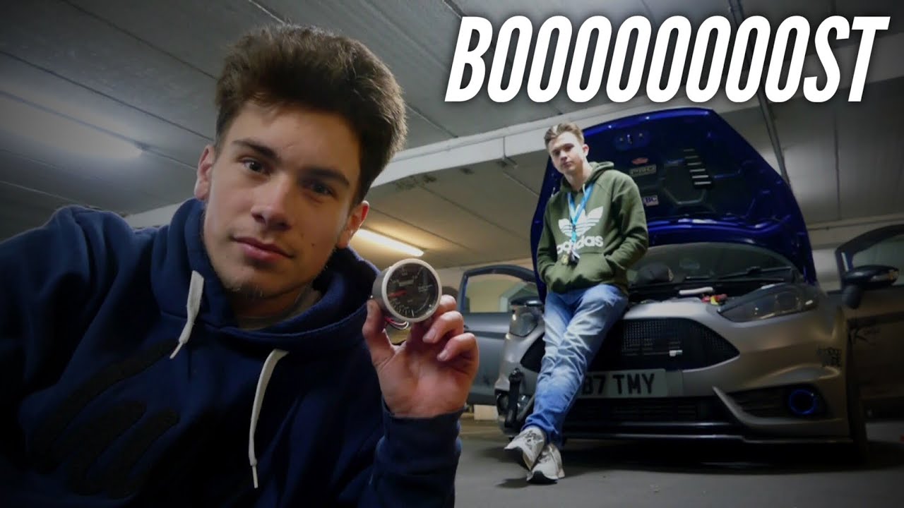 The ST gets a BOOST GAUGE!