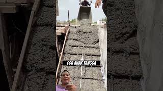 Cor anak tangga rumah #konstruksi #craft #shorts #diy #pertukangan