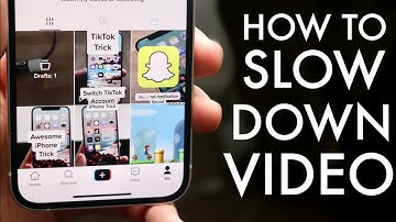 How To Slow Down a Video On iOS / Android! (2021)