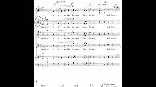 Alto 1 Score Study Threads of Joy