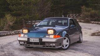 Volvo 480 Turbo: How good was the Swedish outsider?  driven by Davide Cironi (SUBS)