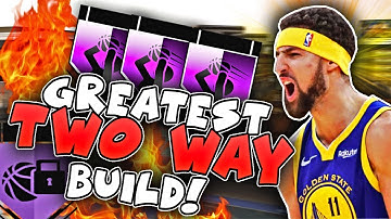 NBA 2k19 BEST TWO WAY BUILD FOR 2K19 MYPARK & PRO AM