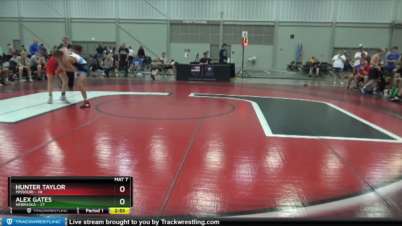 113 Lbs Round 3 (8 Team) - Hunter Taylor, Missouri Vs Alex Gates, Nebraska E2a7