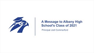 Message to the Class of 2021: Principal Commerford