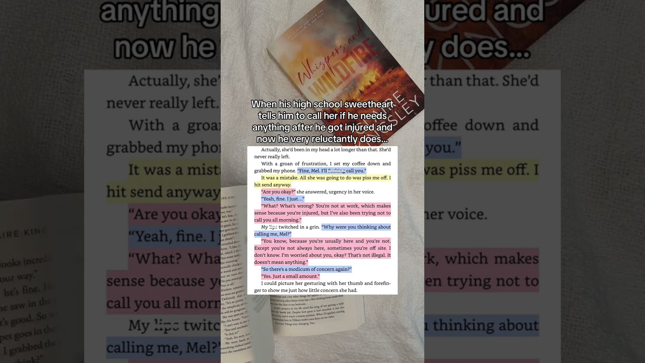 Whispers and Wildfire by Claire Kingsley - A Second Chance Small Town Romance Book