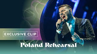 Ochman - River - Exclusive Rehearsal Clip - Poland 🇵🇱 - Eurovision 2022 Resimi