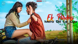 Ek Pardesi Mera Dil Le Gaya | Remix | Cute Love Story | 52 Gaj | Hindi Song 2021 | UVR FILM |