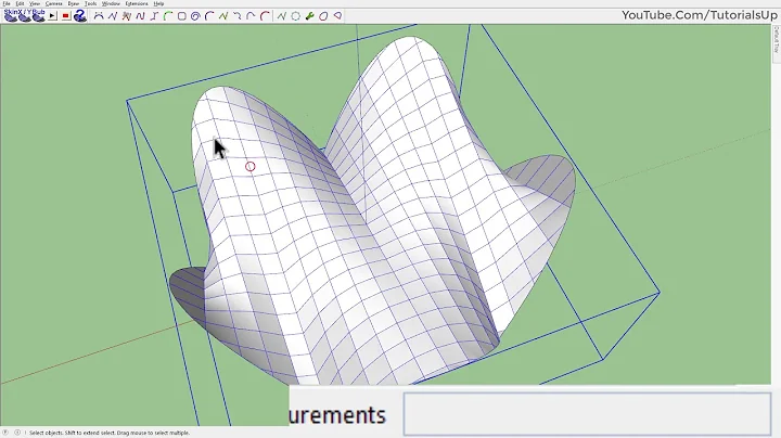 Bezier Spline and Soap Skin Bubble - SketchUp Plugin Quick Tip