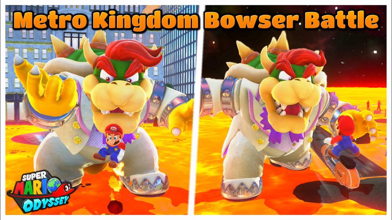What Happens When You Fight Bowser in The Metro Kingdom?! - Super Mario Odyssey