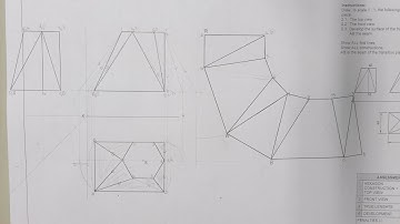 Development of a rectangle to hexagonal transition piece Part 2