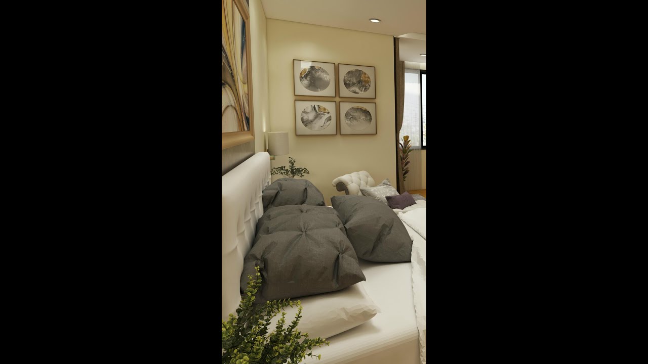 Master Room 3D Interior Design as a Renovation suggestion by SHHD Contractor Kuching