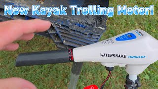 I Installed A Watersnake Venom Sx Trolling Motor On My Kayak