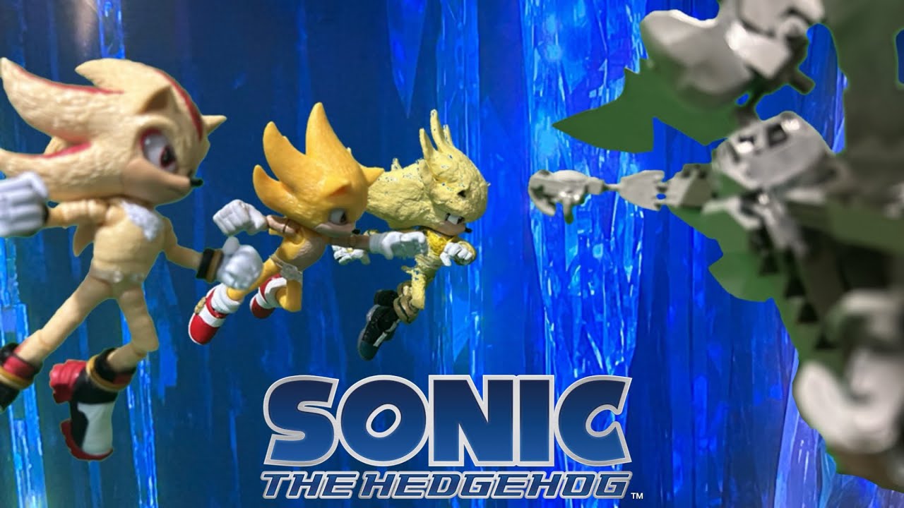 Sonic Stop Motion super sonic super shadow super silver vs Solaris ...