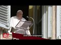 Papa Francesco dopo l'Angelus: intollerabile la violazione dei diritti umani nelle zone di guerra