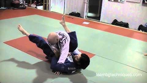 Pendulum Sweep Setup Triangle Choke - BJJ