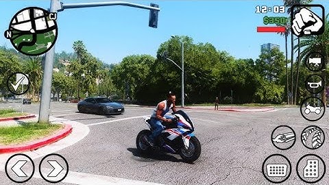 GTA SA Android definitive edition modpack V18 remastered graphics gameplay