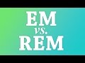 CSS em and rem explained #CSS #responsive