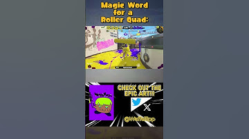 SILLY SPLAT ROLLER QUAD #splat #nintendo #splatoongameplay