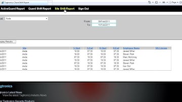 Security Guard Management Software - Activeguard Web Portal