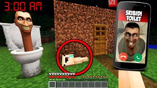 QUIEN LLAMO A BEBE NOOB A LAS 3 AM ¿SKIBIDI TOILET? - MINECRAFT ROLEPLAY