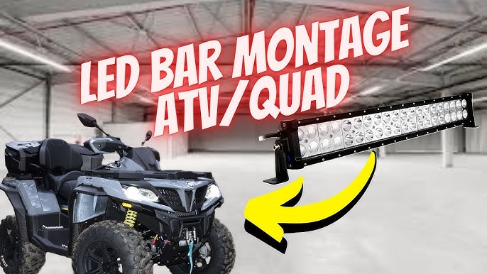 Barre led sur quad CFMOTO CFORCE 625 L7 