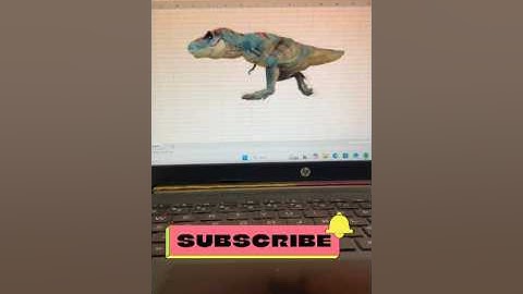 How to Create a 3D Dinosaur in Excel | Dinosaur in Excel  #excel #dinosaur #shorts #shortsfeed