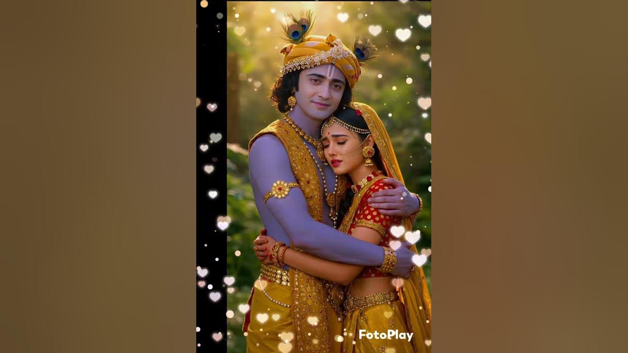 🔥🥀Radha Krishna love story🥀🔥 #bollywood #song #love #krishnastatus #radheradhe #ytshorts #shorts❣️
