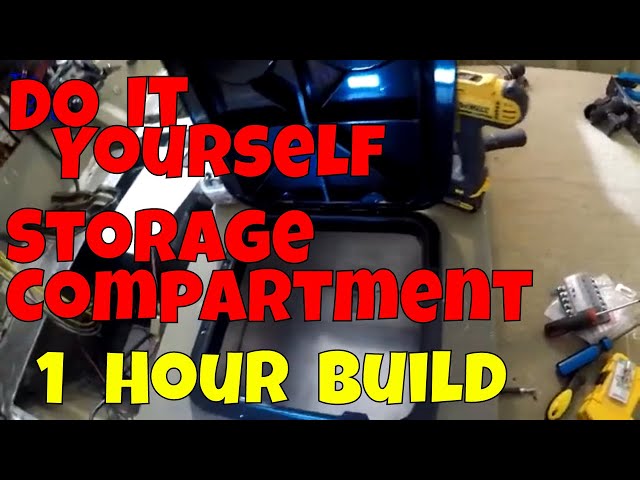 Do It Yourself DIY Jon Boat Storage Box Liner 