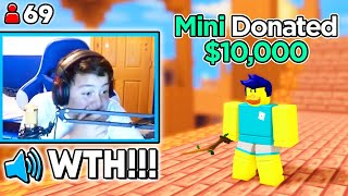 I STREAMSNIPED My Biggest Fan In Roblox BedWars!