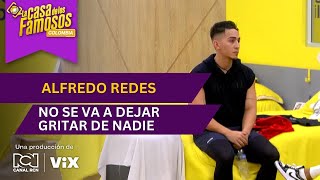 Alfredo explica que en el juego individual no tendrá preferencias | La casa de los famosos Colombia