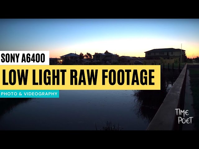 drag Herske flertal Sony a6400 Low Light Footage - UNEDITED & using Kit Lens (16-55) - YouTube