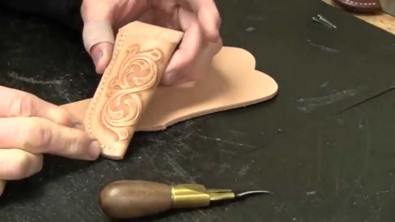 Buy leather sheath online for carving knife - leather knife case