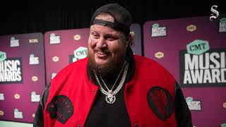 Jelly Roll on winning at the 2023 CMT Music Awards; seeing Wynonna Judd stand during his performance